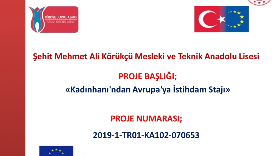 Erasmus+ Projesimizin Sunusu